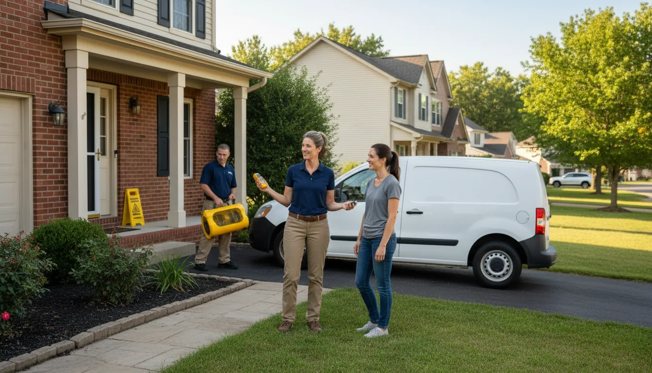 Water restoration image for Flood Water Cleanup, Removal And Restoration Services in Waterford, VA